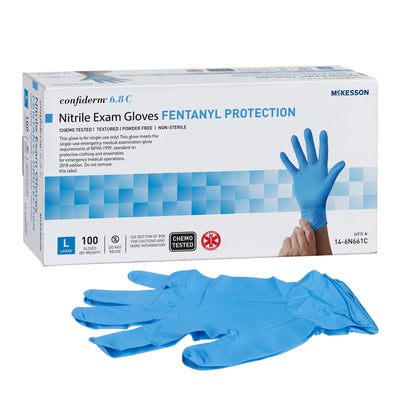 McKesson Confiderm 6.8C Nitrile Exam Gloves