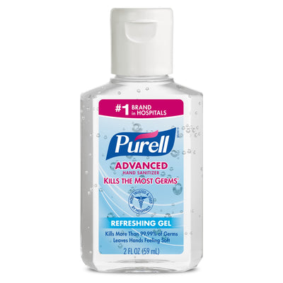 Hand Sanitizer Purell Advanced  Ethyl Alcohol Gel Bottle