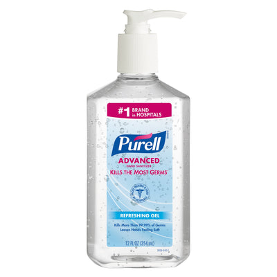Hand Sanitizer Purell Advanced  Ethyl Alcohol Gel Bottle