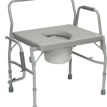 26" Bariatric Drop Arm Commode