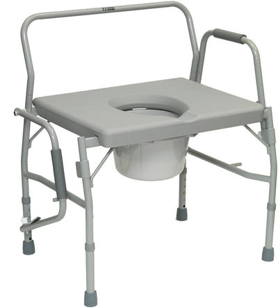 26" Bariatric Drop Arm Commode