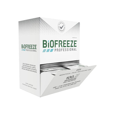 Professional Gravity Feed Sample Dispenser Box, 3 mL. Packets