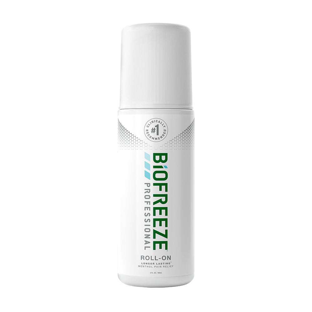 3 oz BIOFREEZE PROFESSIONAL Roll-Ons Save 15%