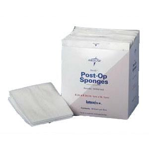 Medline Sterile Post-Op Gauze Sponge - Box of 25 - 60NON21441