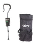 Universal Cane/Crutch Pouch 10" X 5" X 1" by Drive Medical - 10268-1