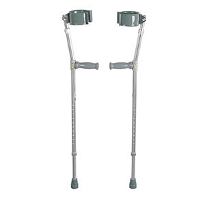 Drive Medical Lightweight Walking Forearm Crutches - Singles - 104-Crutches