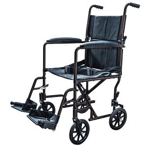 Lightweight Aluminum Transport Chair by Cardinal Health