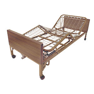 Full Electric Bed with Half Rails - 15005bv-pkg-1-t