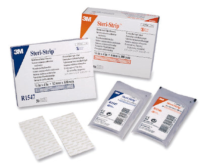 Skin Closure Steri-Strip 1/2 X 4 Inch Nonwoven Material Reinforced by 3M 15472006