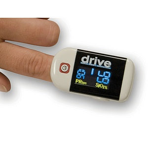 Clip Style Fingertip Pulse Oximeter with Dual View LCD - 18705