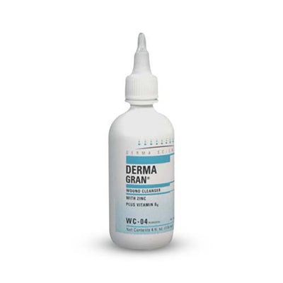 Dermagran Wound Cleanser with Zinc, 4 oz Bottle - DSWC04