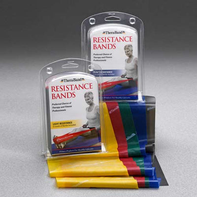 Theraband Bands 5ft, 2-pk & 3-pk Bands - 20403