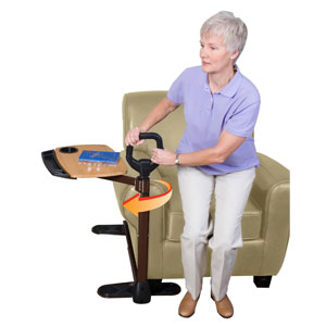 Standers Assist-A-Tray 16" x 18", 26" to 32" Adjustable Height - STD2050