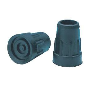 Guardian Cane Tip with Reinforcing Metal Insert, Black, 7/8" O.D. Tube - Pair - GU30581PC