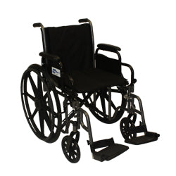 Easy Glide Adjustable Wheelchair w/ Swing Away