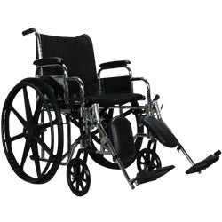 Easy Glide Adjustable Wheelchair, Elevating legrests