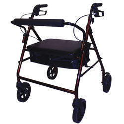 Roscoe Bariatric Rollator with Padded Seat - Single - 3019