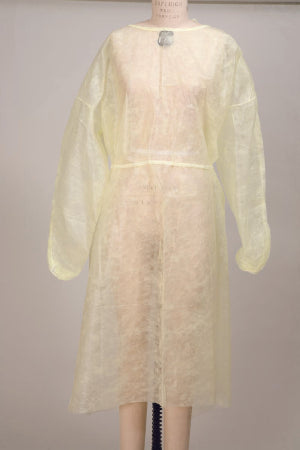 Fluid-Resistant Isolation Gown One Size Fits Most Elastic Cuff by Mckesson