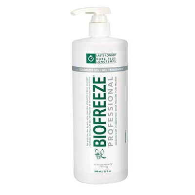 Save 15% On BIOFREEZE Clinical Size 32 oz Colorless Gel Pump