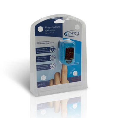 Viverity OTC Fingertip Pulse Oximeter by Roscoe Medical - 50052