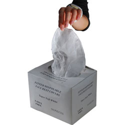 Fitted Disposable Crescent Covers, Latex Free, Box - 55500