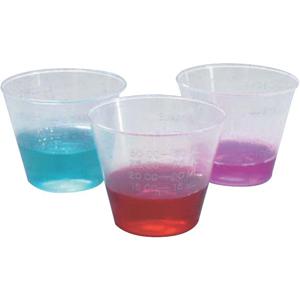 Non-Sterile Graduated Plastic Medicine Cups, 2 oz - Case of 1840 - 60DYNDX02763