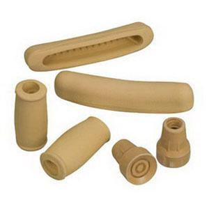 Mabis DMI Crutch Accessory Kit, Includes Closed Grips and Underarm Pad, #50 Large Tips - Kit  - 641430 