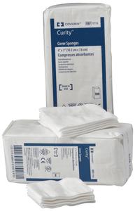 Curity Non-Sterile Cover Sponges by Covidien/Kendall - Bag of 100 - 6817