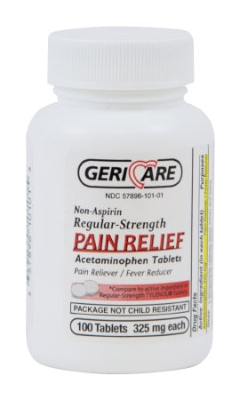 GeriCare Pain Relie Acetaminophen 325 mg Tablet 