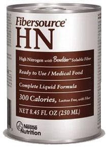 Nestle Fibersource® HN Nutritional Liquid Formula 8 oz, Case of 24 - 85185500CA