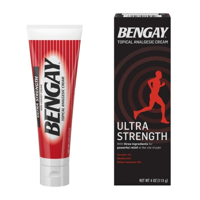 Topical Pain Relief Bengay Ultra Strength 30% - 10% - 4% Strength Camphor / Menthol / Methyl Salicylate