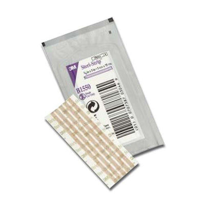Blend Tone Skin Closure Strip, Tan, 3mm x 75mm - Box of 50 - 88B1550 