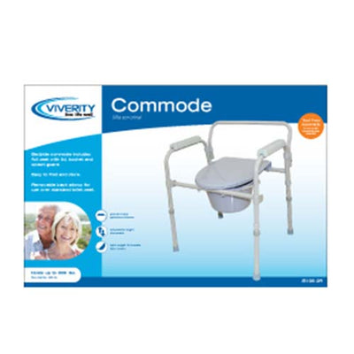 3-in-1 Folding Commode - B105-2R