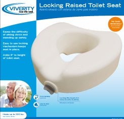 Locking Raised Toilet Seat - B202-2R