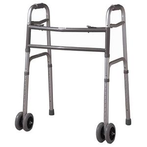 Deluxe 2 Button Folding Walker - Each - ISG1050