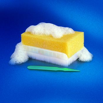 Scrub Brush E-Z Scrub Polyethylene Green - 37161701