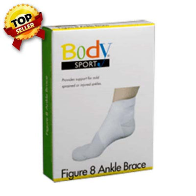 Body Sport Figure 8 Elastic Ankle Brace - BDS768SML