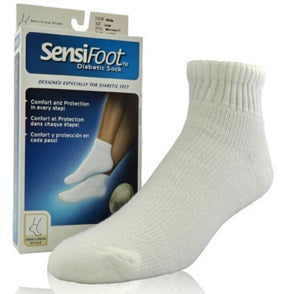 SensiFoot Diabetic Mini Crew-Length Socks by BSN Jobst - Pair - BI11087