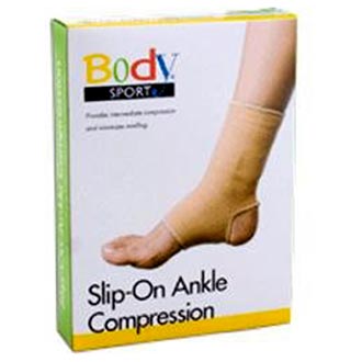 Body Sport Slip On Ankle Compression -  BDS771LRG