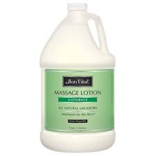 Bon Vital Naturale Massage Lotion, One Gallon Bottle - BON108GAL