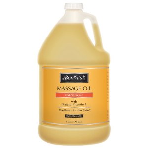 Bon Vital Original Massage Oil, One Gallon Bottle - BON1141G