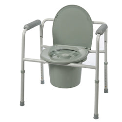 3 in 1 Commode  with Round Seat