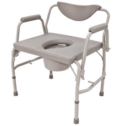 Roscoe Medical 24 inch Drop Arm Heavy Duty Commode