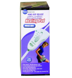 Deluxe Heating Pad, King Size, 23 inch x 11 inch by Cara Incorporated - CRA53