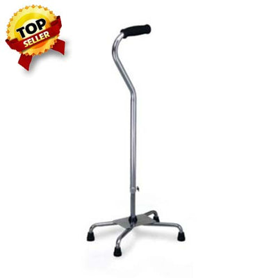 Adjustable Quad Cane Silver by Briggs Healthcare - DMI5021330600