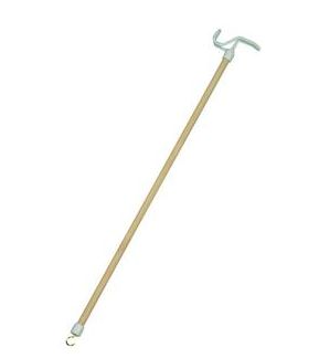 Briggs DMI® Dressing Aid Stick 27" L, Wood/White - 6664081100000