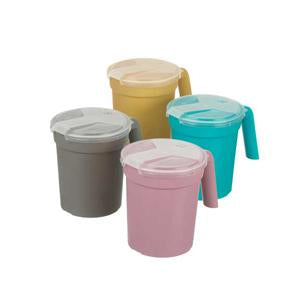 Deluxe Water Pitcher with Straw Port and Translucent Lid 28 oz - ACH22210