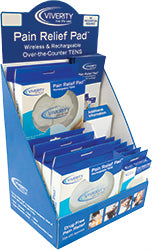 Pre-Assembled POP Display with (6) Viverity Pain Relief Pads, (6) Pad Refills and (10) Brochures - E103-6R
