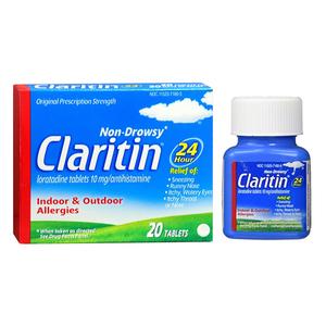 Allergy Relief Claritin 10 mg Strength Tablet by MSD Consumer Care - Box of 20 - 86852700