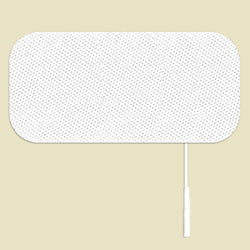 UltraStim Wire White Cloth Electrode By Axelgaard - Package of 4 - EAWC-US